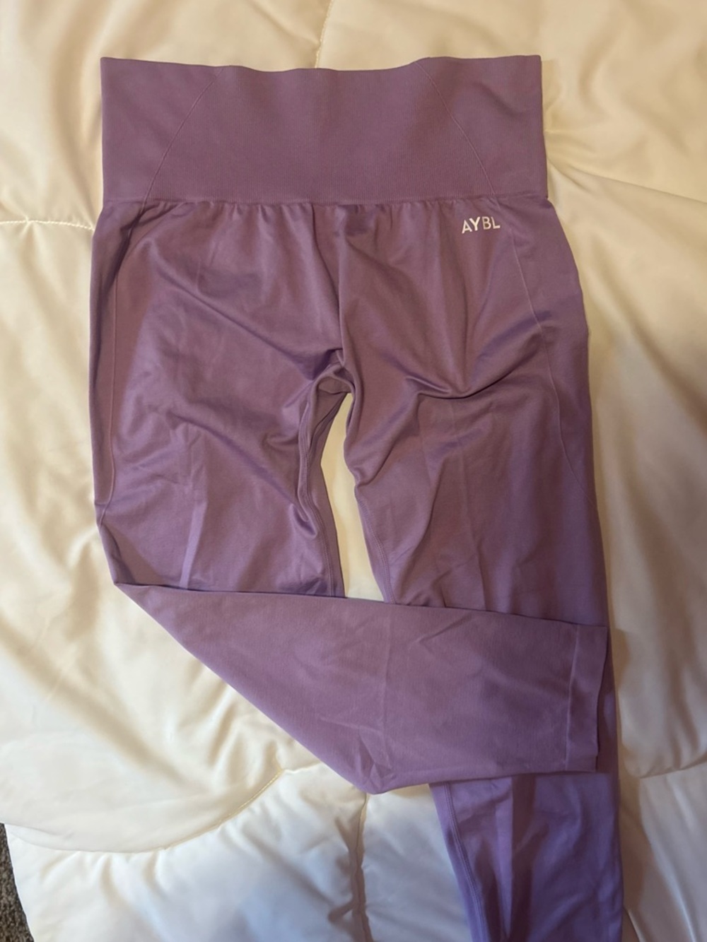 AYBL Lavender High-Waist Seamless Leggings
